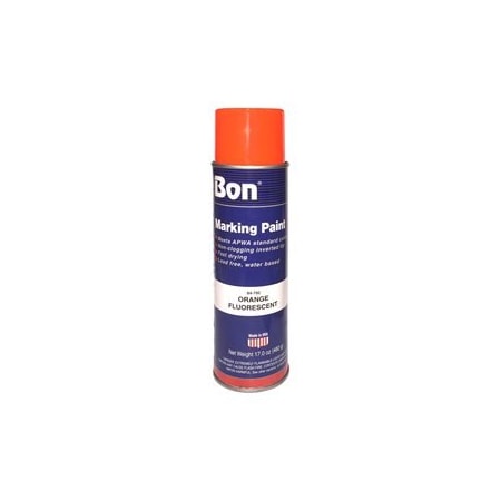 Bon Tool Bon 84-792 Marking Paint, Fluorescent Orange, 20 Ounce (12/Pkg) 84-792
